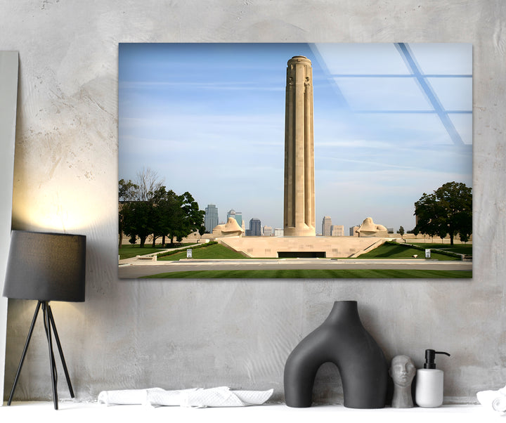 Glaswandkunst zum Liberty Memorial – Kultiges Wahrzeichen von Kansas City