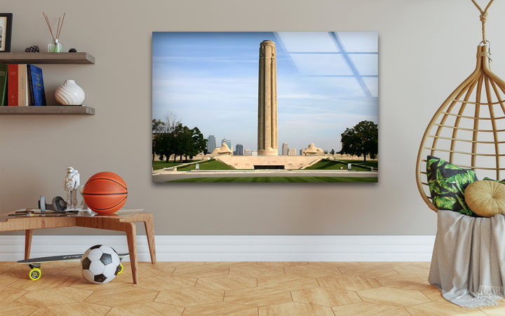 Glaswandkunst zum Liberty Memorial – Kultiges Wahrzeichen von Kansas City