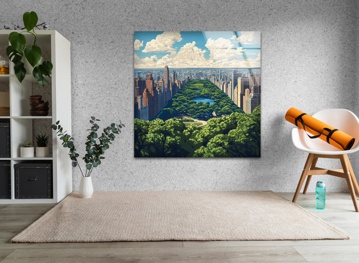 Large landscape wall art transforming spaces with bold, immersive depictions of natural landscapes
