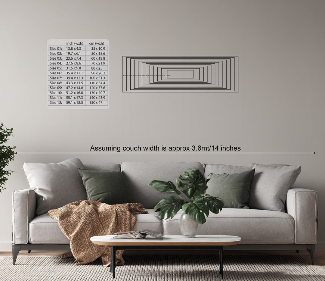 The Nielsen Family Metal Wall Sign – Personalized Elegant Home Decor