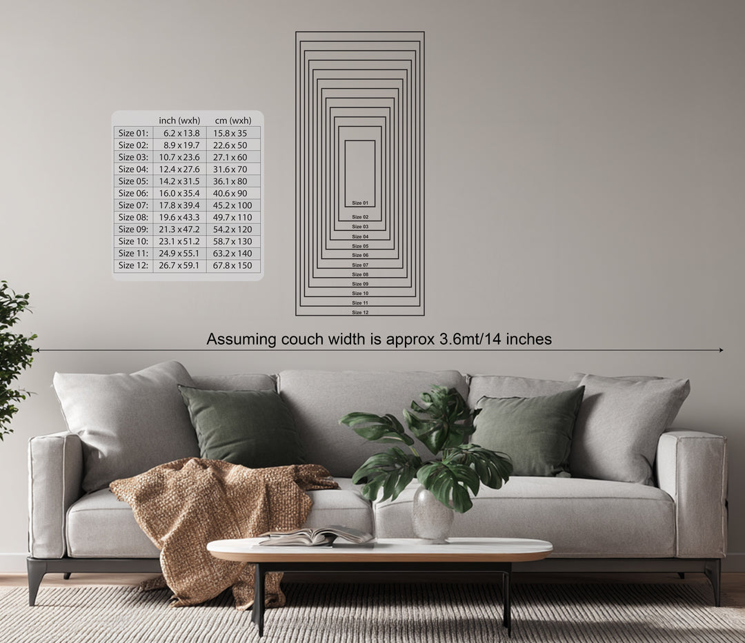 Geometric Circles Metal Wall Art – Black Modern Wall Sculpture