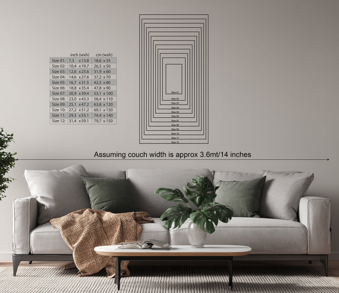 Göttliche Symmetrie – Ornamentale Geometrie Metall Wandbilder