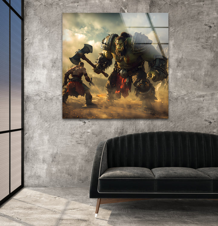 Vibrant gaming art prints designed to capture the excitement and adventure of video games
