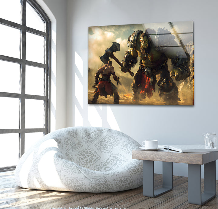 Video game art showcasing immersive worlds and characters perfect for gaming decor enthusiasts

