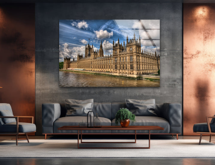 Glaswandkunst „Houses of Parliament“ – ikonisches Wahrzeichen Londons