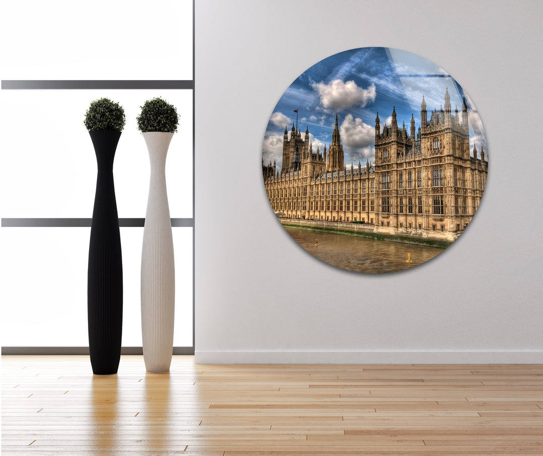 Glaswandkunst „Houses of Parliament“ – ikonisches Wahrzeichen Londons