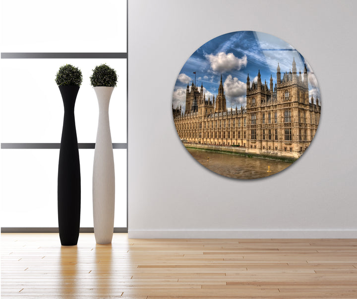 Glaswandkunst „Houses of Parliament“ – ikonisches Wahrzeichen Londons