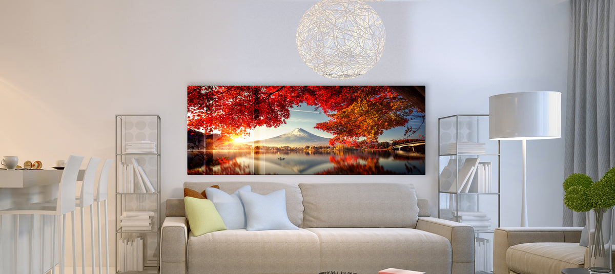 Picture of Glass Wall Art - Best Modern Printed Art for Living Room - MyPhotoStation