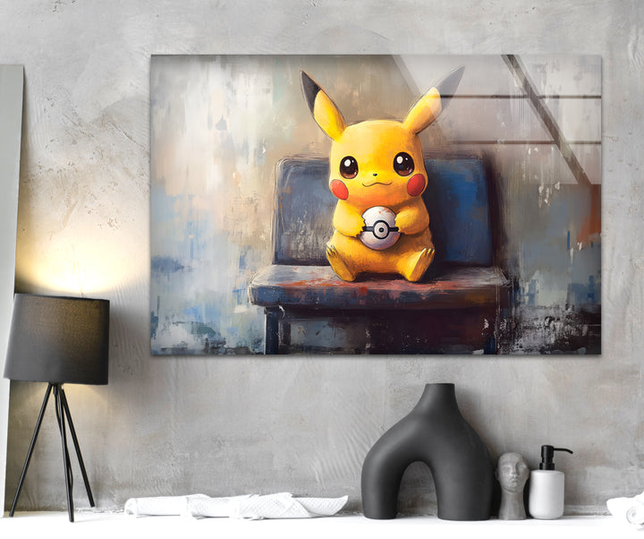 Lively cartoon art showcasing a delightful animated scene filled with motion and creative flair

