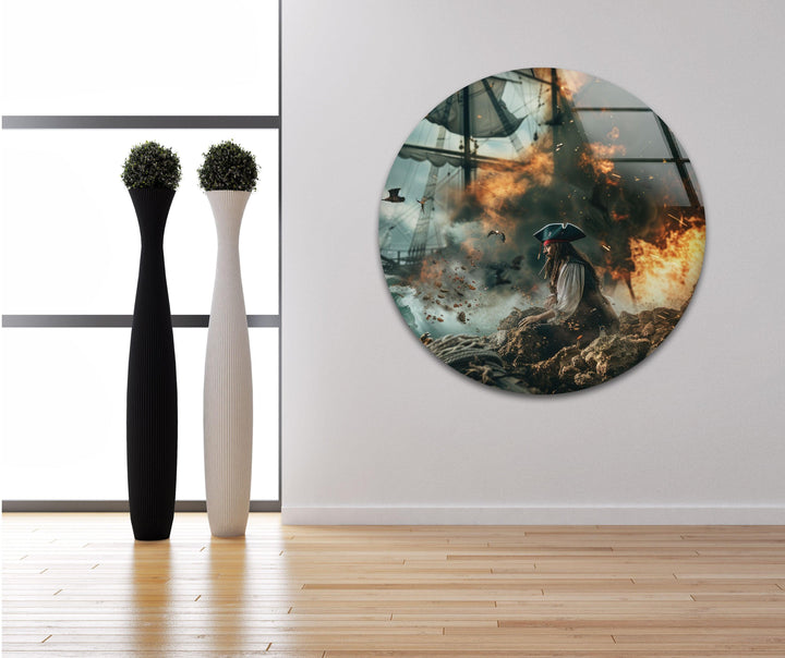 Pirates Of The Caribbean Glass Wall Art,  glass image printing, glass prints from photos