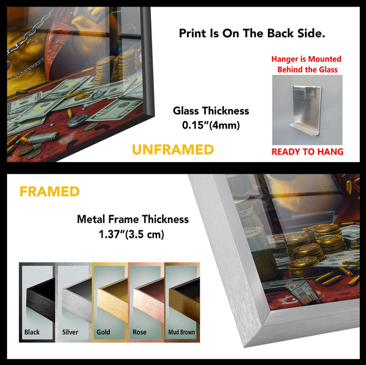 Pokemon Tempered Glass Wall Art - MyPhotoStation
