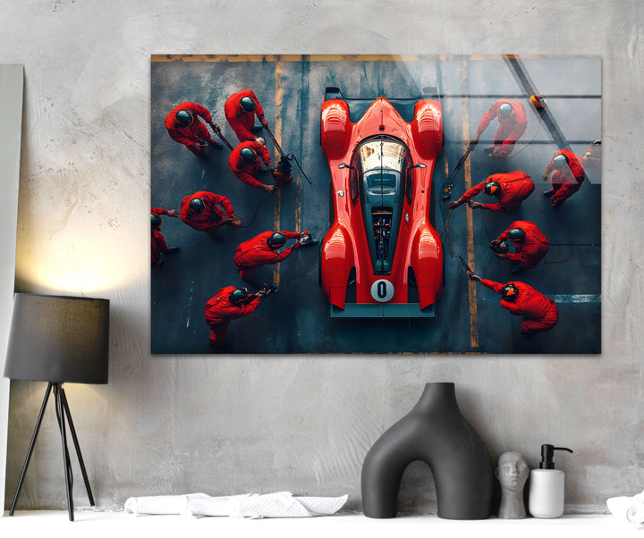 Sports poster designed with vibrant details to celebrate the passion and excitement of competition
