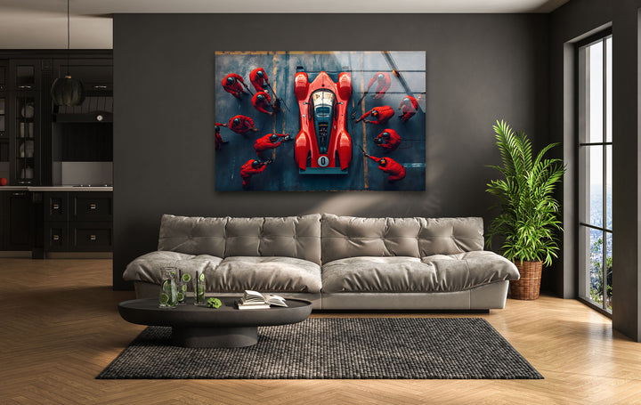 Sport wall art showcasing legendary athletes and iconic moments in sports history
