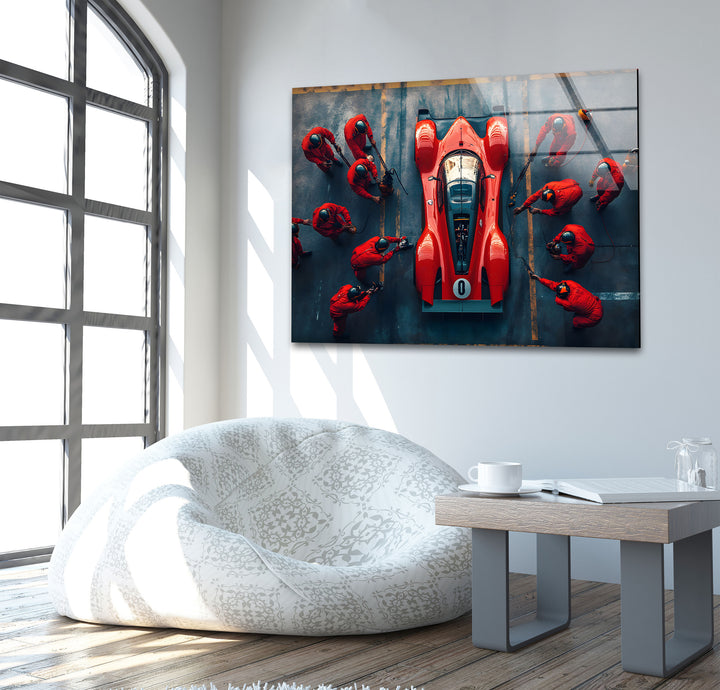 Sports print featuring striking compositions of athletes in motion for a powerful visual impact
