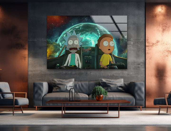 Bright and cheerful animation art depicting a fun-filled cartoon universe with lively characters
