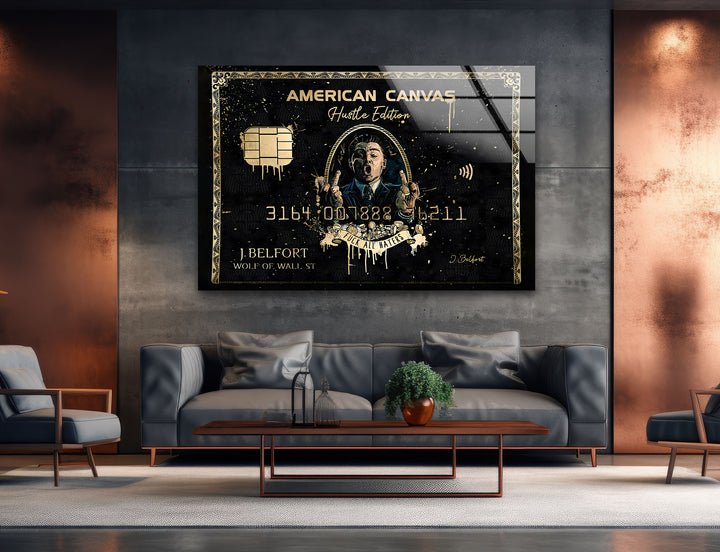 Dollar & Woman Glass Wall Art art glass wall art, glass wall art pictures

