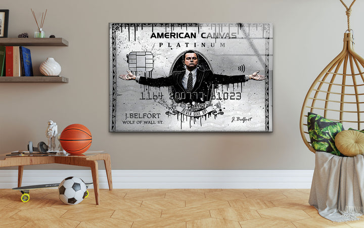 Royal American Card Glass Wall Art glass image printing, glass prints from photos

