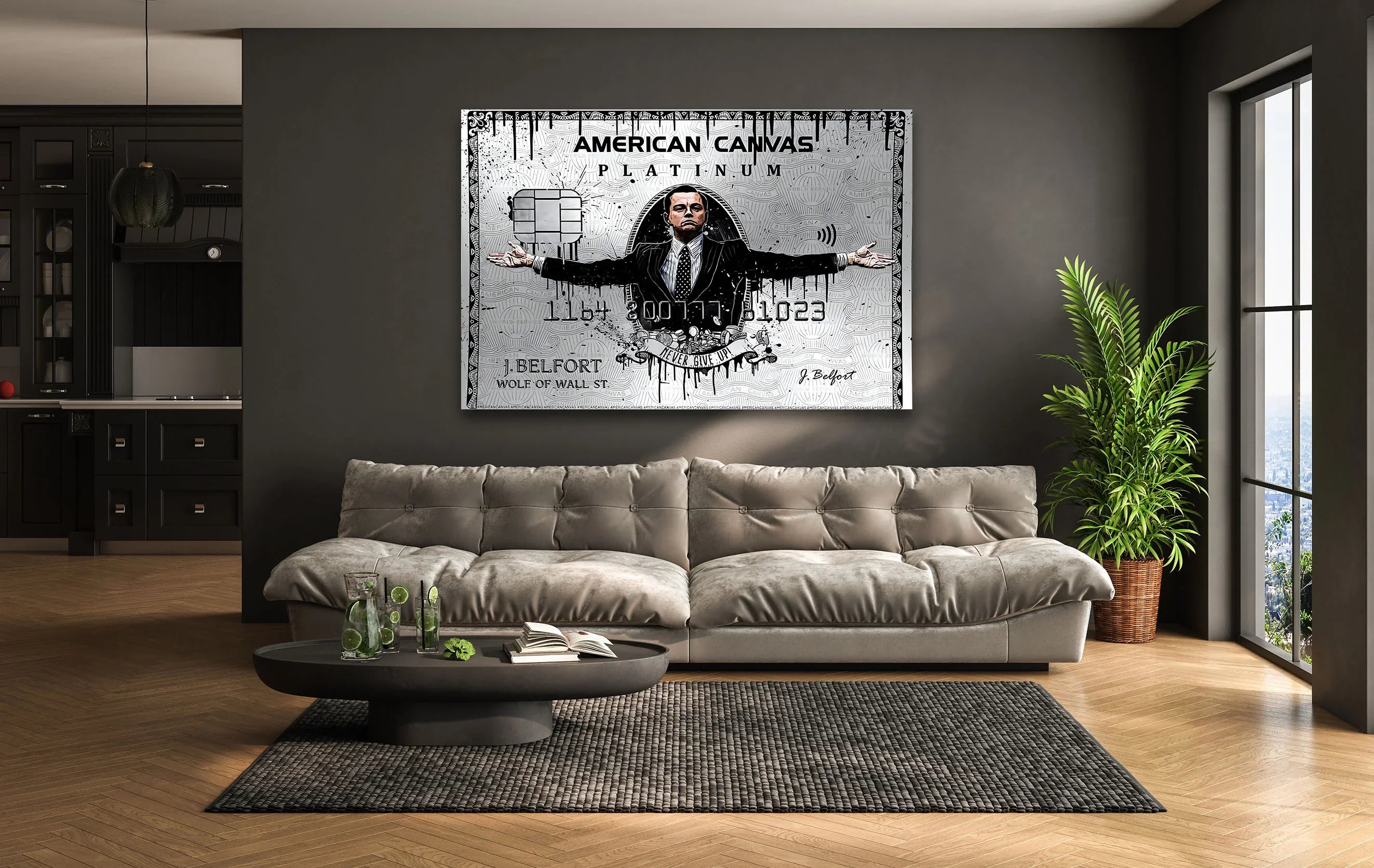 Wolf of Wall Street Wall Art – Platinum Inspiration – MyPhotoStation