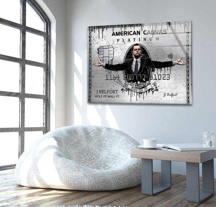 Royal American Card Glass Wall Art custom glass pictures, glass art prints
