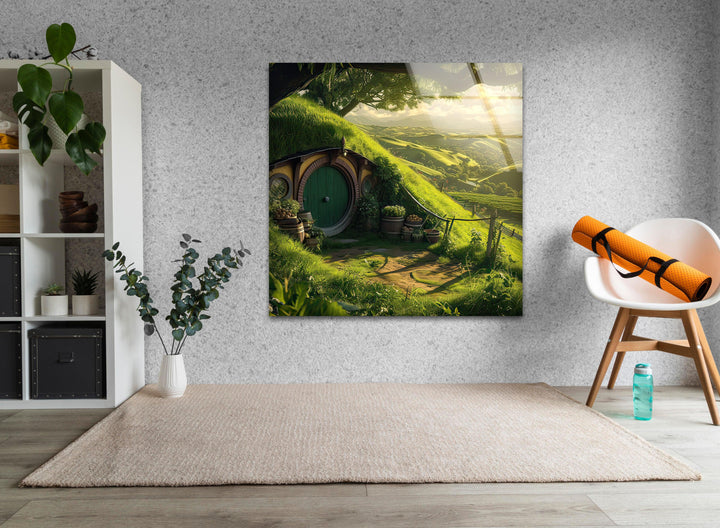 Shire Lord Of The Rings Glass Wall Art Glass Printing Wall Art, Print photos on glass
