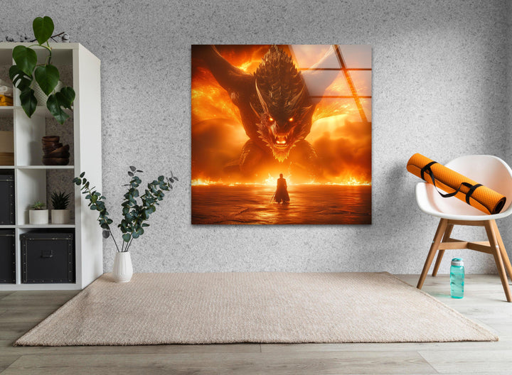 Smaug Photo on Glass Home Decor 