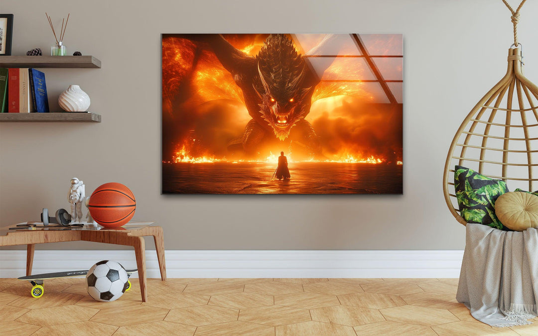 Smaug Photographs on Glass for Decor