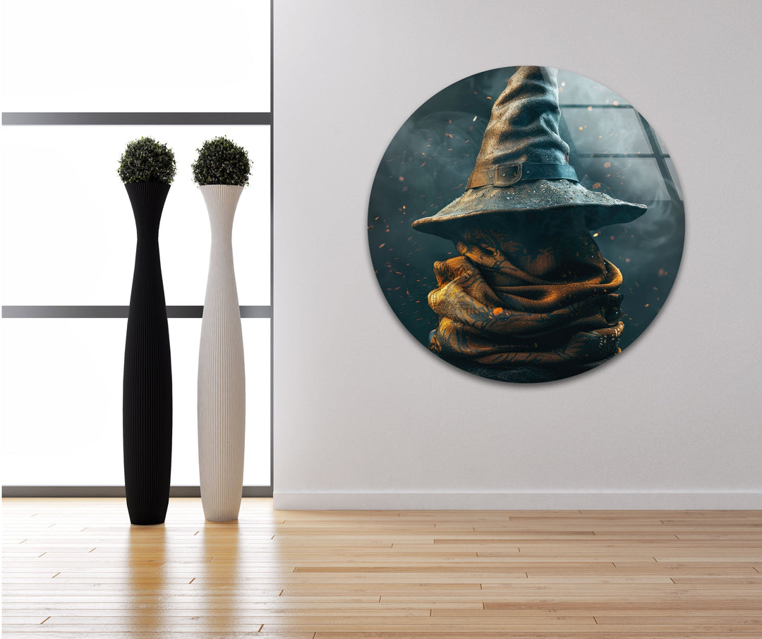 Sorting Hat From Harry Potter Glass Wall Art Glass Printing Wall Art, Print photos on glass
