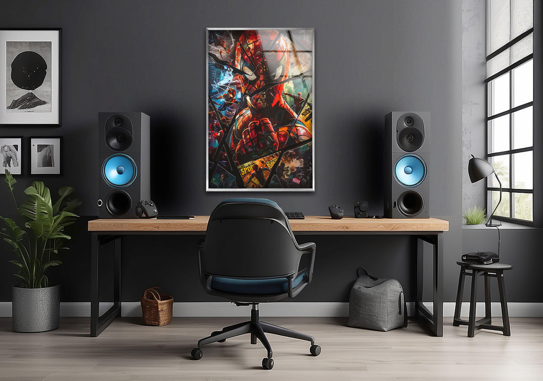 SpiderMan Glass Pictures for Your Home