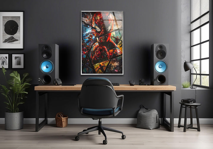 SpiderMan Glass Pictures for Your Home