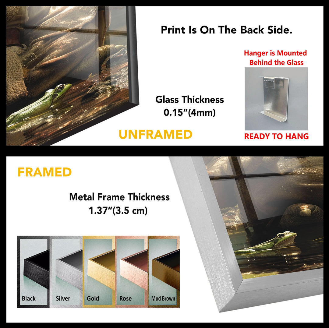 Star Wars Master Yoda Glass Wall Art
