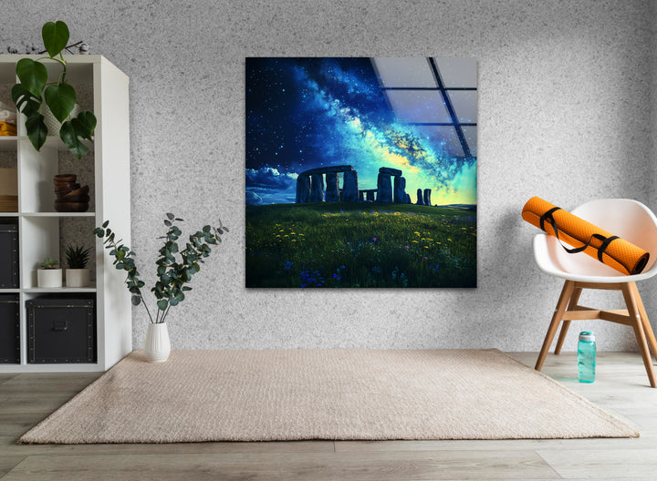Stonehenge Glaswandkunst – Sternenbeobachtungsdenkmal