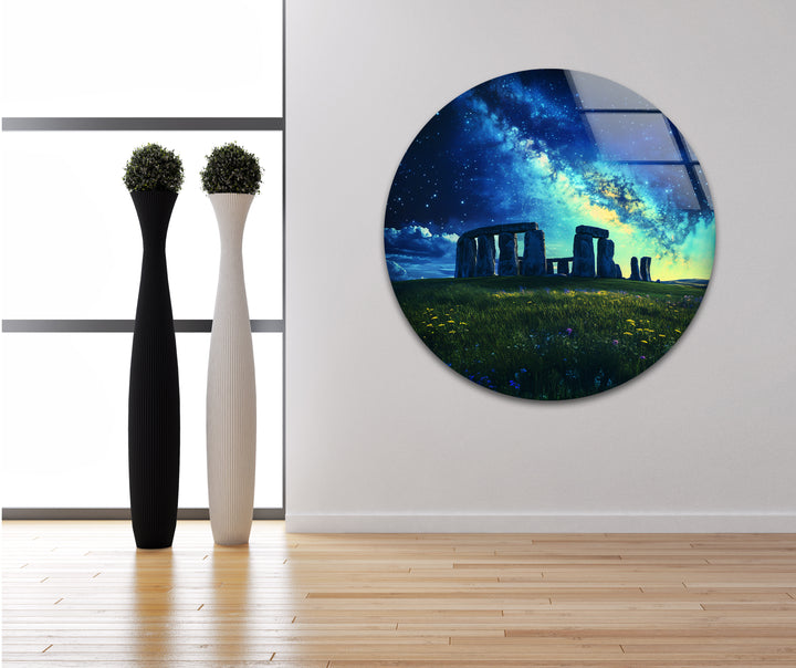 Stonehenge Glaswandkunst – Sternenbeobachtungsdenkmal