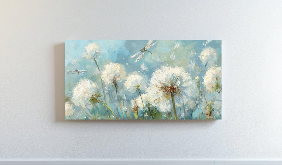 Whispers in the Breeze – Dandelion Meadow Canvas Print - MyPhotoStation