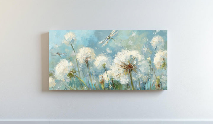 Whispers in the Breeze – Dandelion Meadow Canvas Print - MyPhotoStation