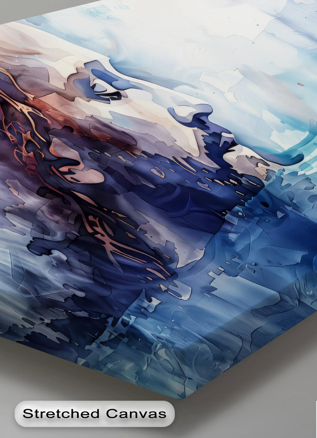 Peace in the Storm – Jesus in the Water Canvas Print