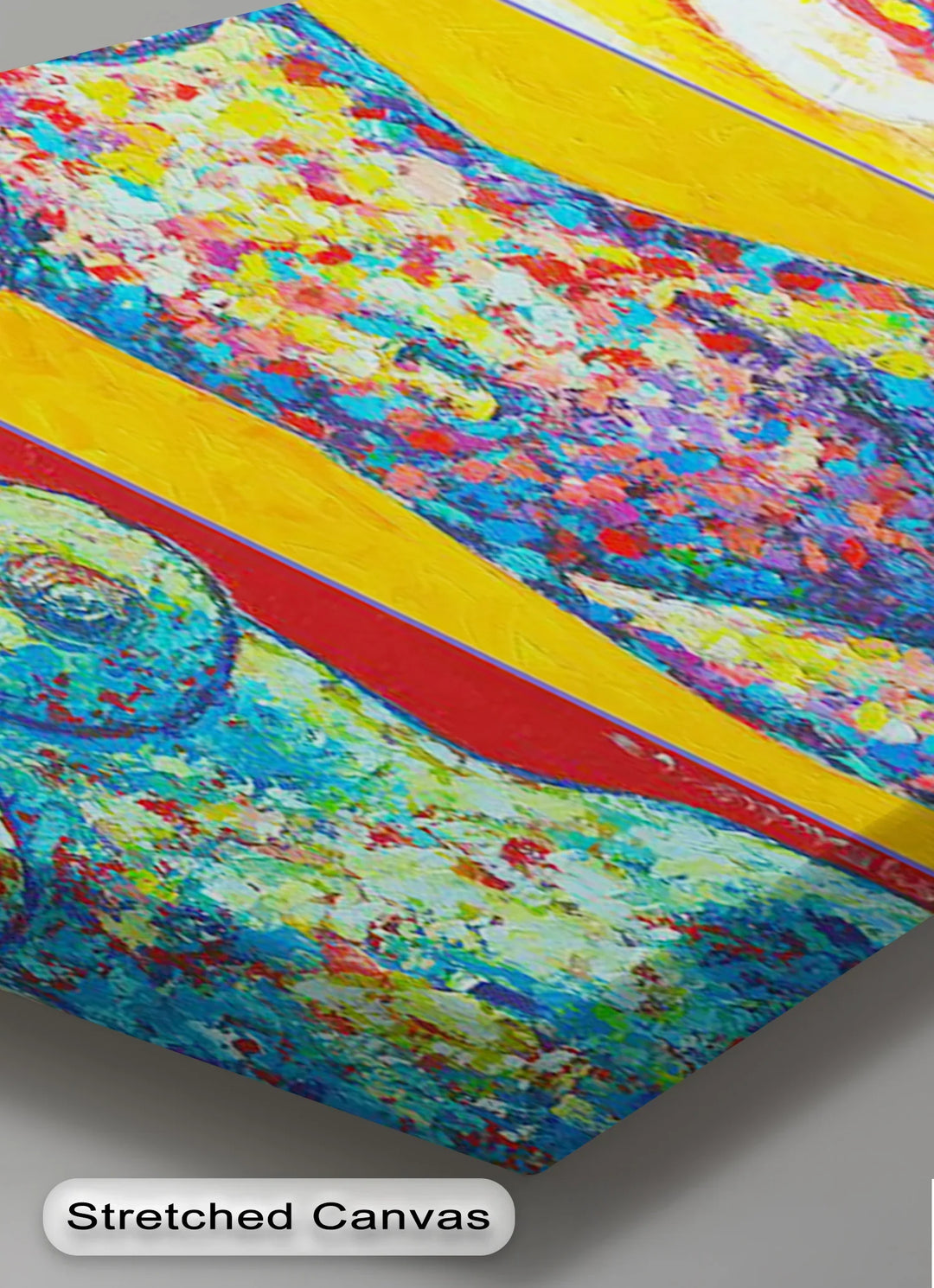 Vivid Forms – Abstract Female Torso Triptych Canvas Print - MyPhotoStation