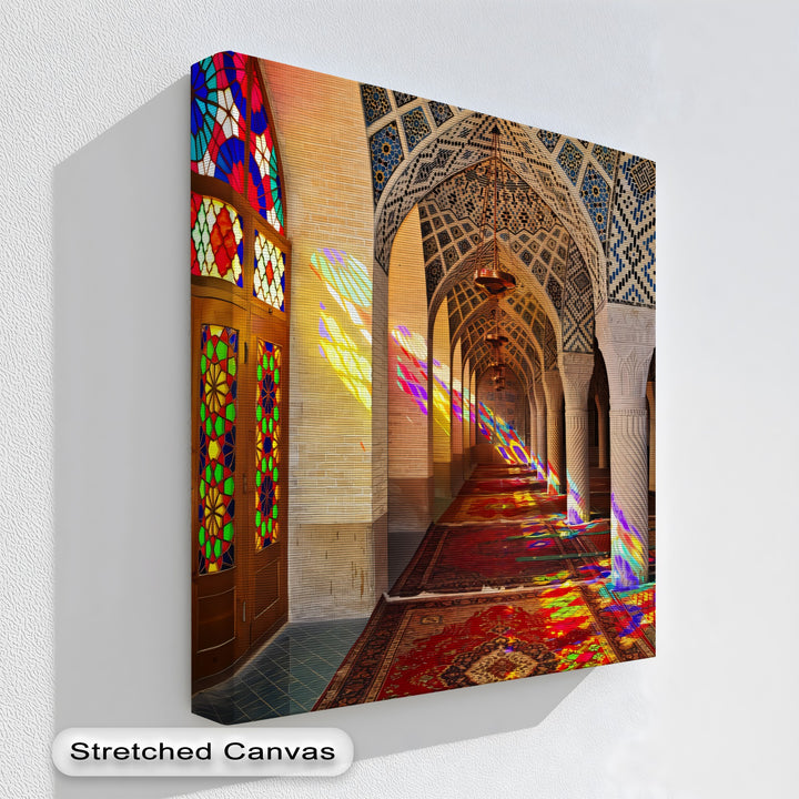 Prismatic Aisle of Light – Persian Canvas Print
