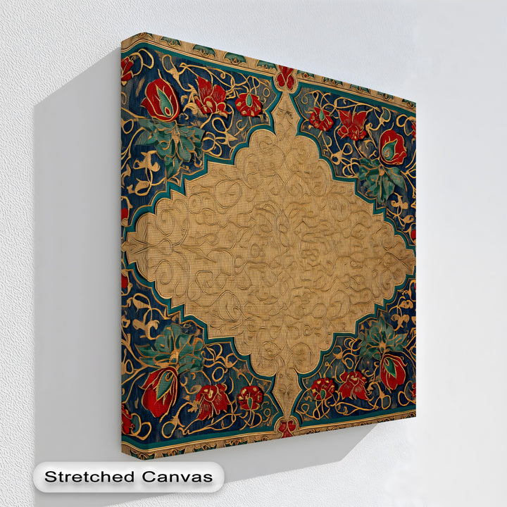Moonlit Rider – Persian Canvas Art