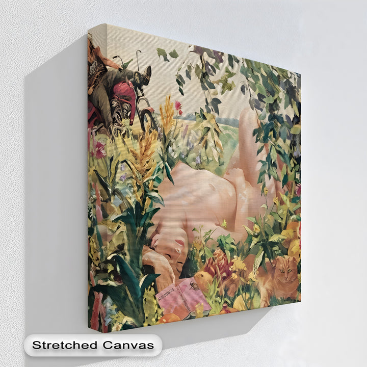 Garden of Delirium – Erotic Canvas Wall Art | Framed Art