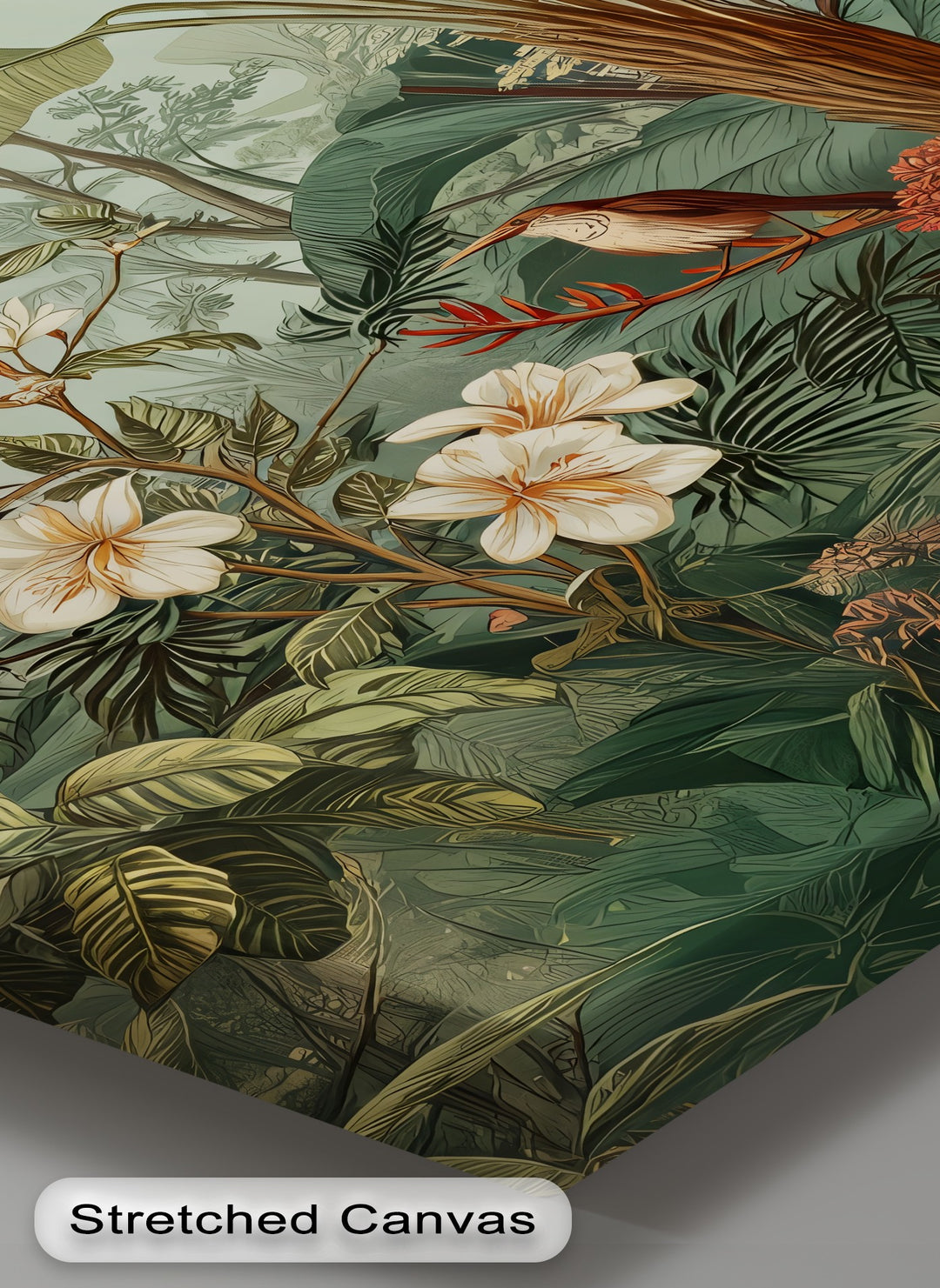 Tropical Symphony – Exotic Birds and Jungle Canvas Wall Art | Framed Art