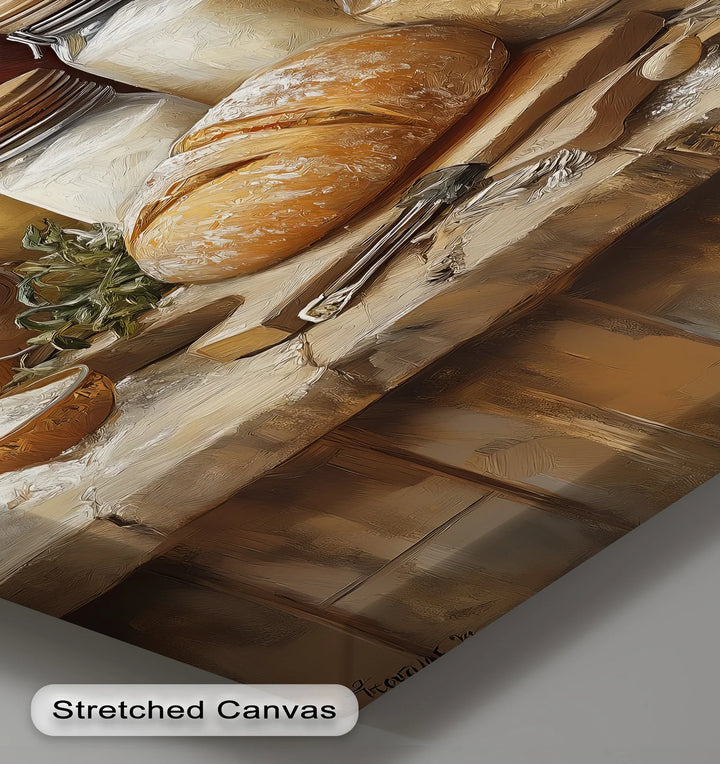 Farmhouse Pantry Delight – Rustic Kitchen Canvas Print - MyPhotoStation
