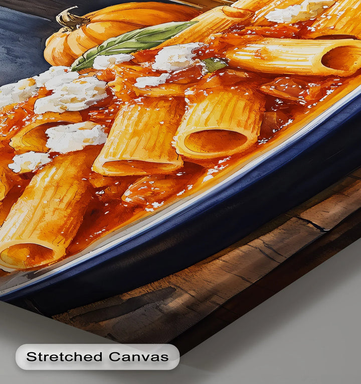 Pasta al Pomodoro – Rustic Italian Kitchen Canvas Print - MyPhotoStation