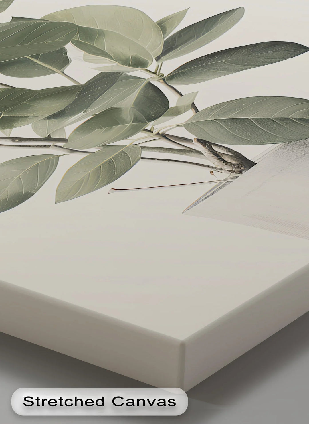 Tranquil Magnolia in Vase – Soft Botanical Canvas Print - MyPhotoStation