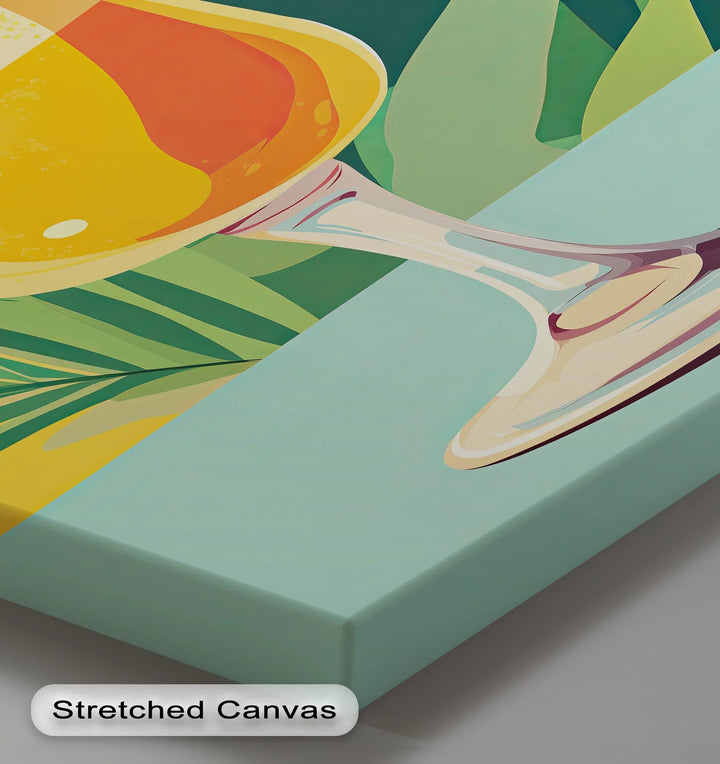 Citrus Breeze – Tropical Cocktail Canvas Print - MyPhotoStation