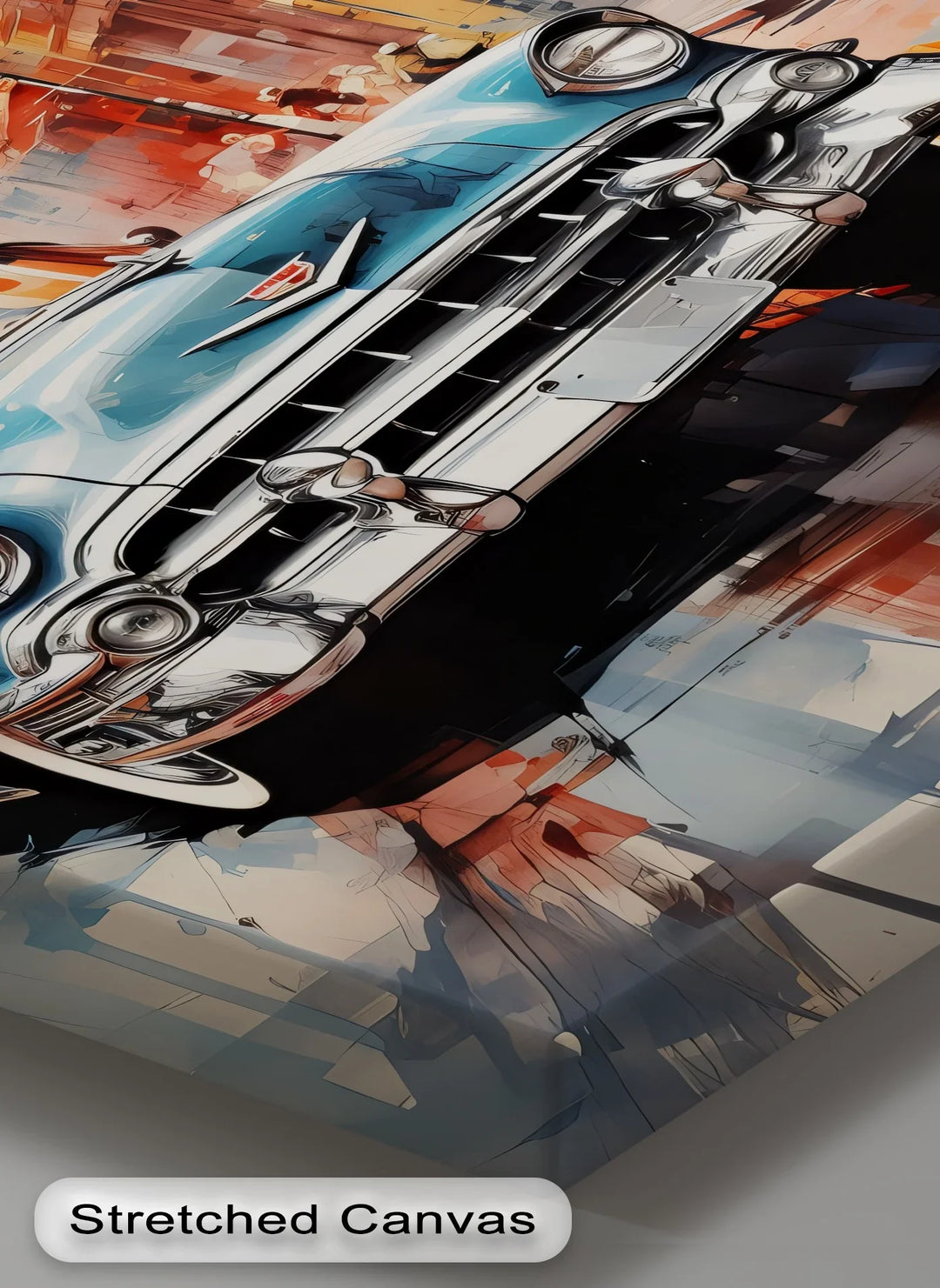 Classic Cadillac in Havana – Vintage Car Canvas Print - MyPhotoStation