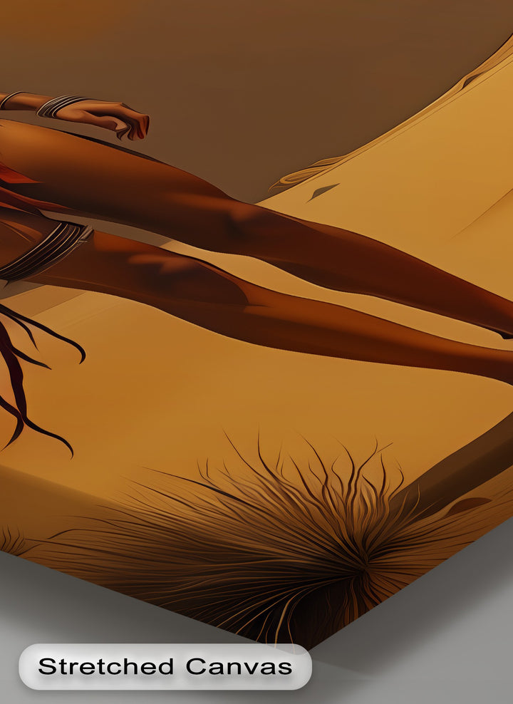 Desert Moon Spirit – Erotic Canvas Wall Art | Large Canvas