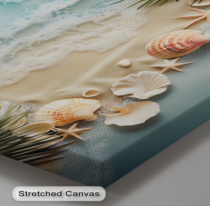 A perfect blend of style and nature in this calming framed canvas.


