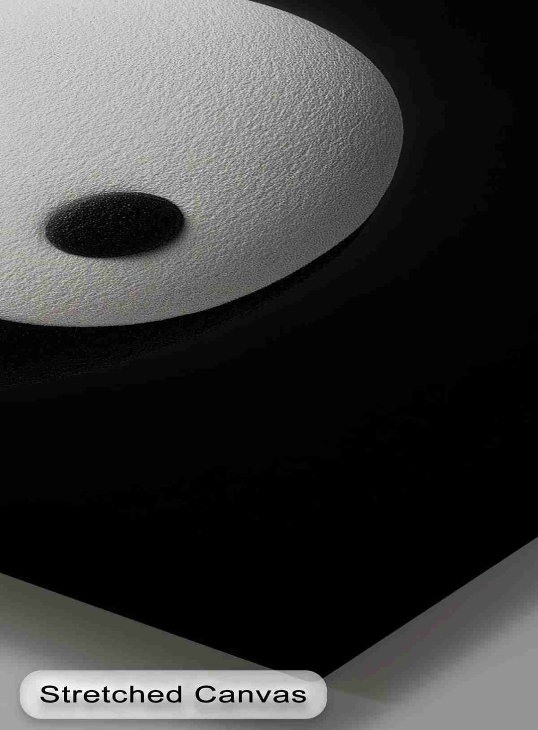 Balance Within – Yin Yang Symbol Inspirational Canvas Print