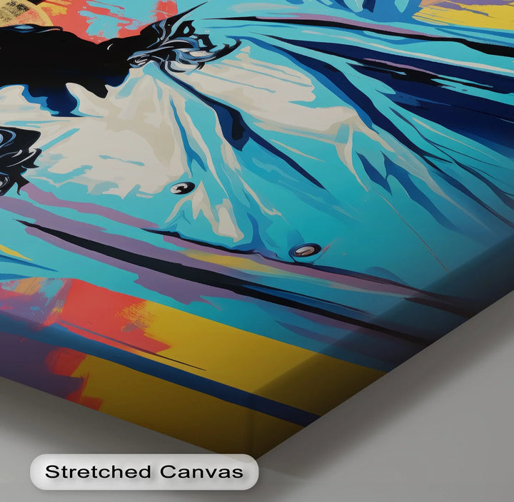 Radiant Savior – Modern Jesus Canvas Prints - MyPhotoStation