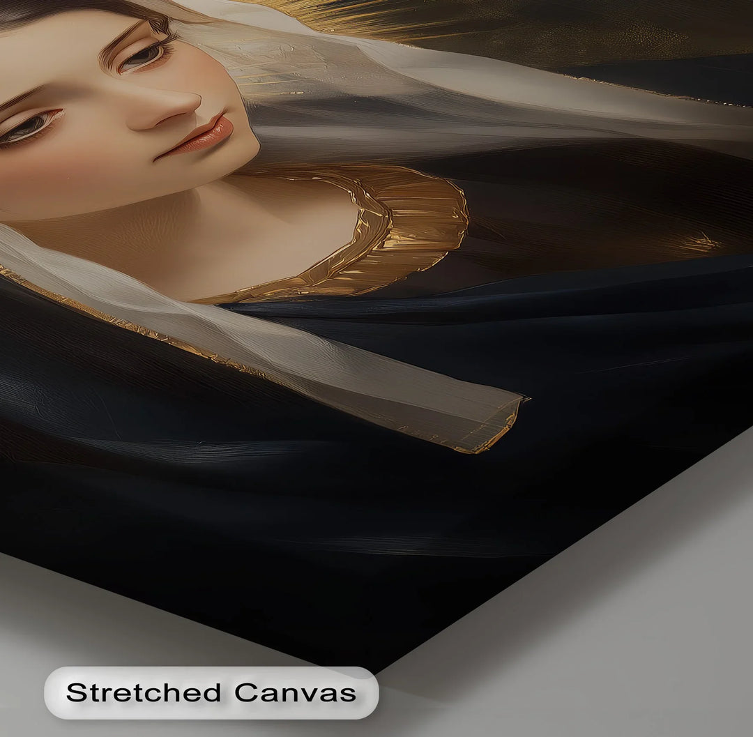 Holy Light – Virgin Mary Canvas Wall Art - MyPhotoStation
